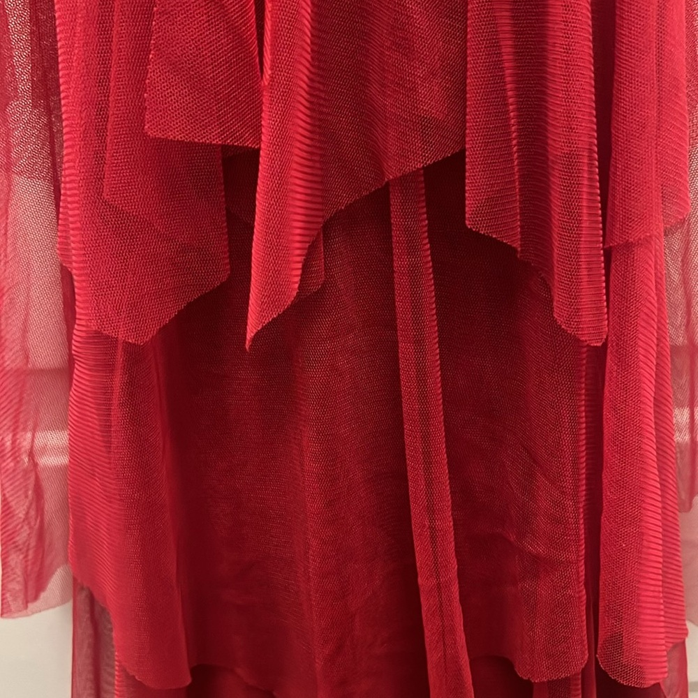 Elegant Red Kids Dress - Picture 4 of 6